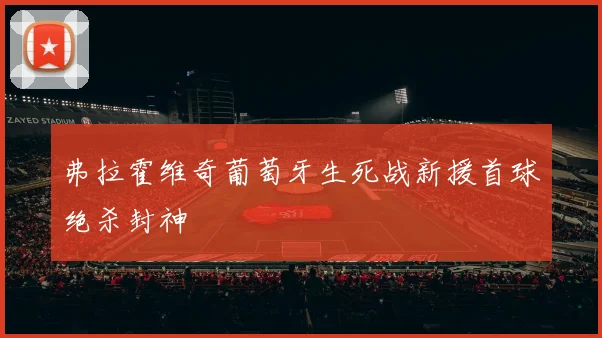 弗拉霍维奇葡萄牙生死战新援首球绝杀封神